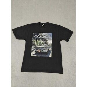 Vintage Streetwise Shirt Mens Large Black Lowrider Car Graphic Streetwear 2000s